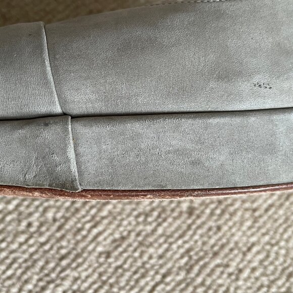 Chanel Green Suede Slingback Pumps, Size 40 1/2 EU - Picture 12 of 15